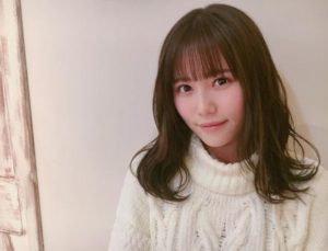 髪形を変えた込山榛香ちゃん