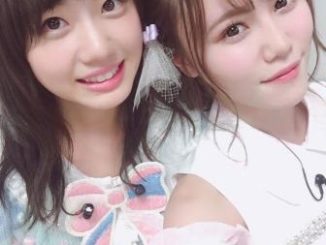 込山榛香ちゃんとSTU48の瀧野由美子ちゃん